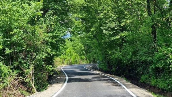 Пуштен во употреба на нов патен правец меѓу Албанија и Косово, во подрачјето на областа Гора
