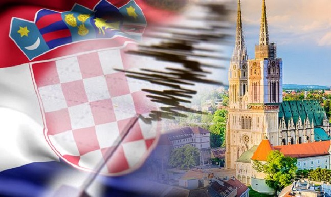 Силен земјотрес во Хрватска, почувствуван и во Италија и БиХ