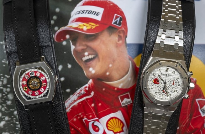 Семејството на Шумахер почна да ги продава неговите луксузни часовници