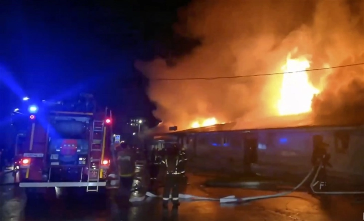 Седум лица загинаа, а осум се повредени во пожар во московскиот регион