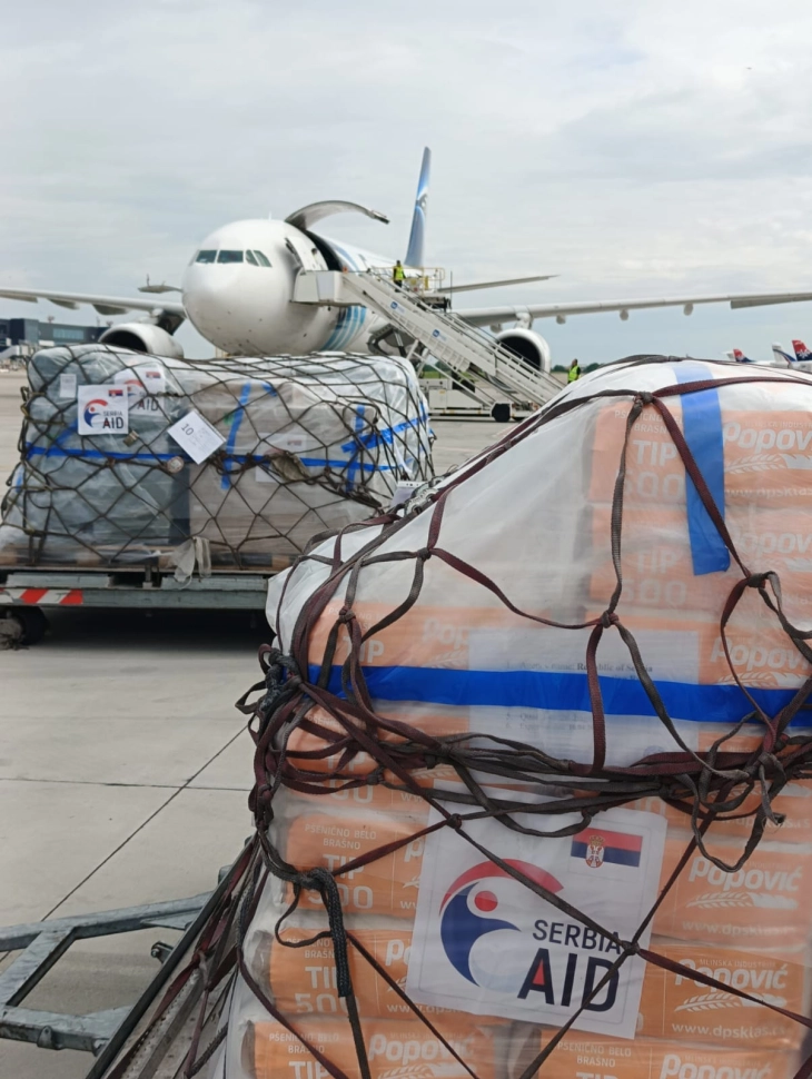Србија испраќа хуманитарна помош вредна три милиони евра за Појасот Газа