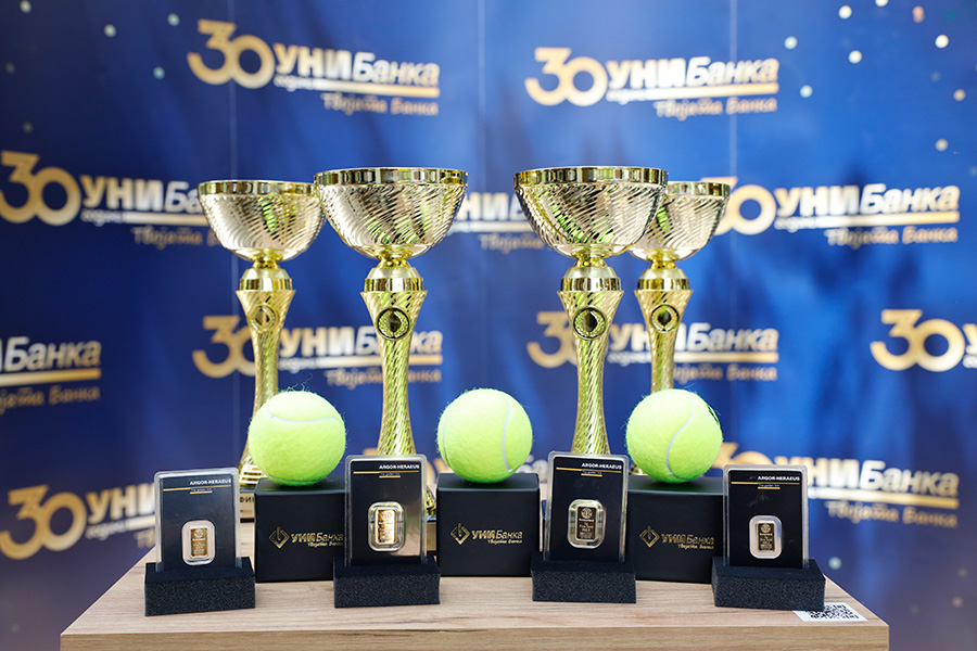 УНИБанка успешно го одржа четвртиот тениски турнир „UNIBank Invitational 2024“