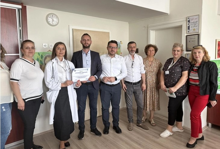 Детската клиника Скопје доби сертификат за квалитет во работењето од надворешни оценувачи