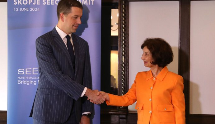 Сиљановска Давкова оствари средба со министерот за надворешни работи на Република Србија, Марко Ѓуриќ