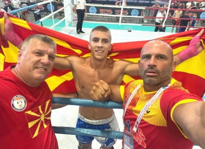 Македонија има светски шампион во кикбокс