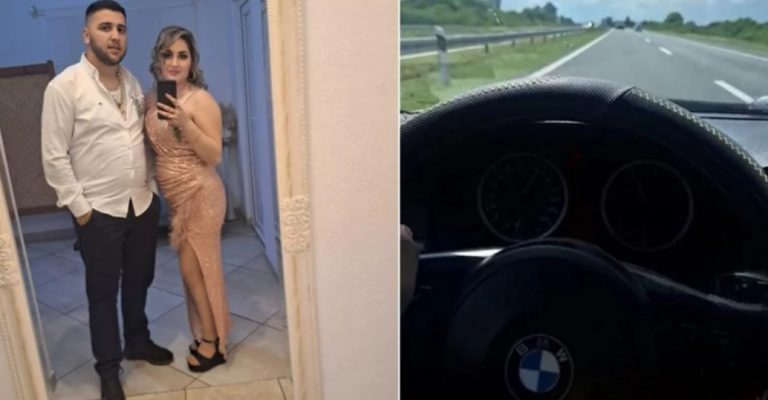 Мажот кој со сопругата загина во Хрватска пред несреќата се снимал во живо дека вози „бмв“ 200 на саат