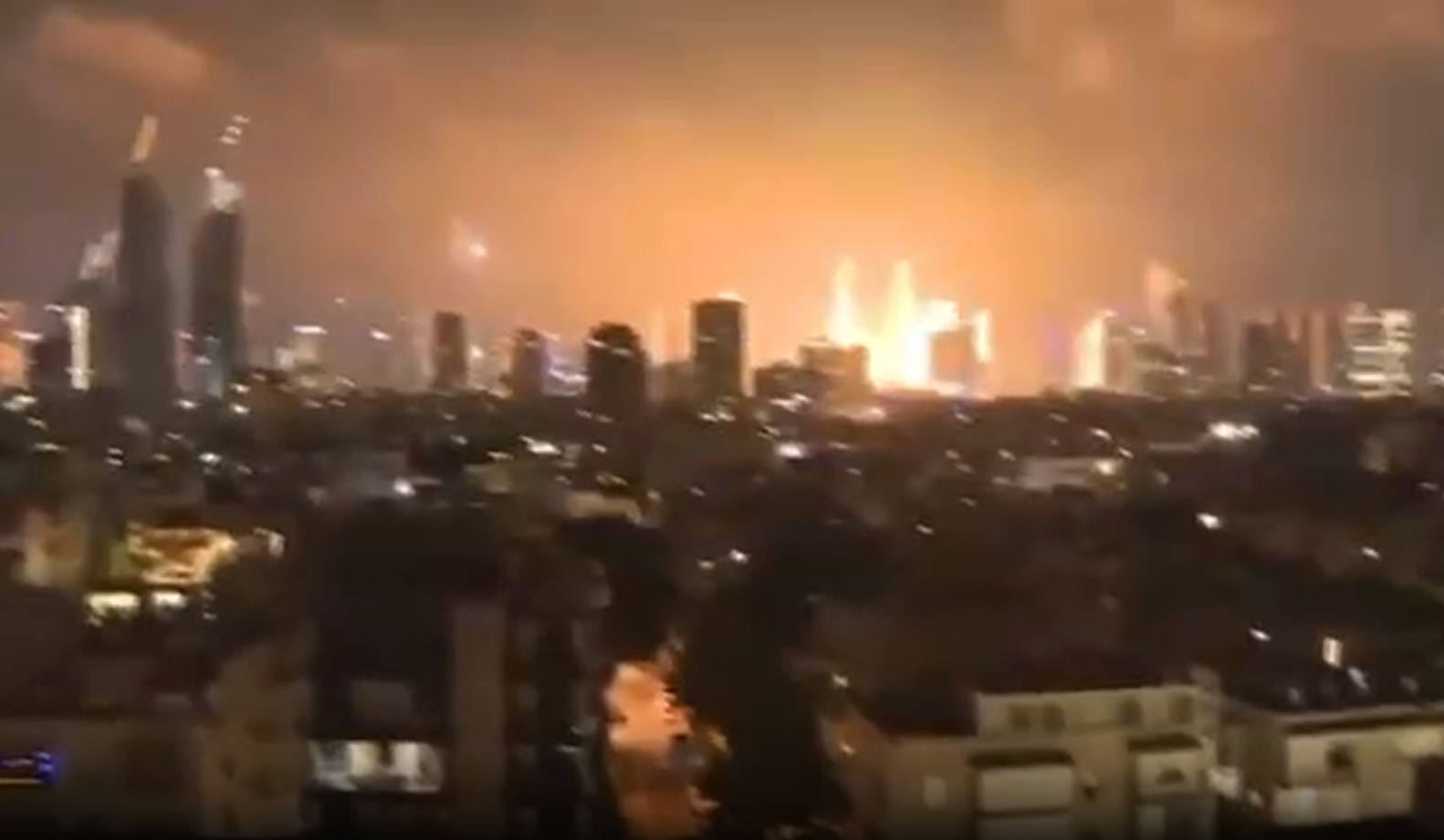 Експлозии во Тел Авив: Израел пресретнал ракети истрелани од Иран