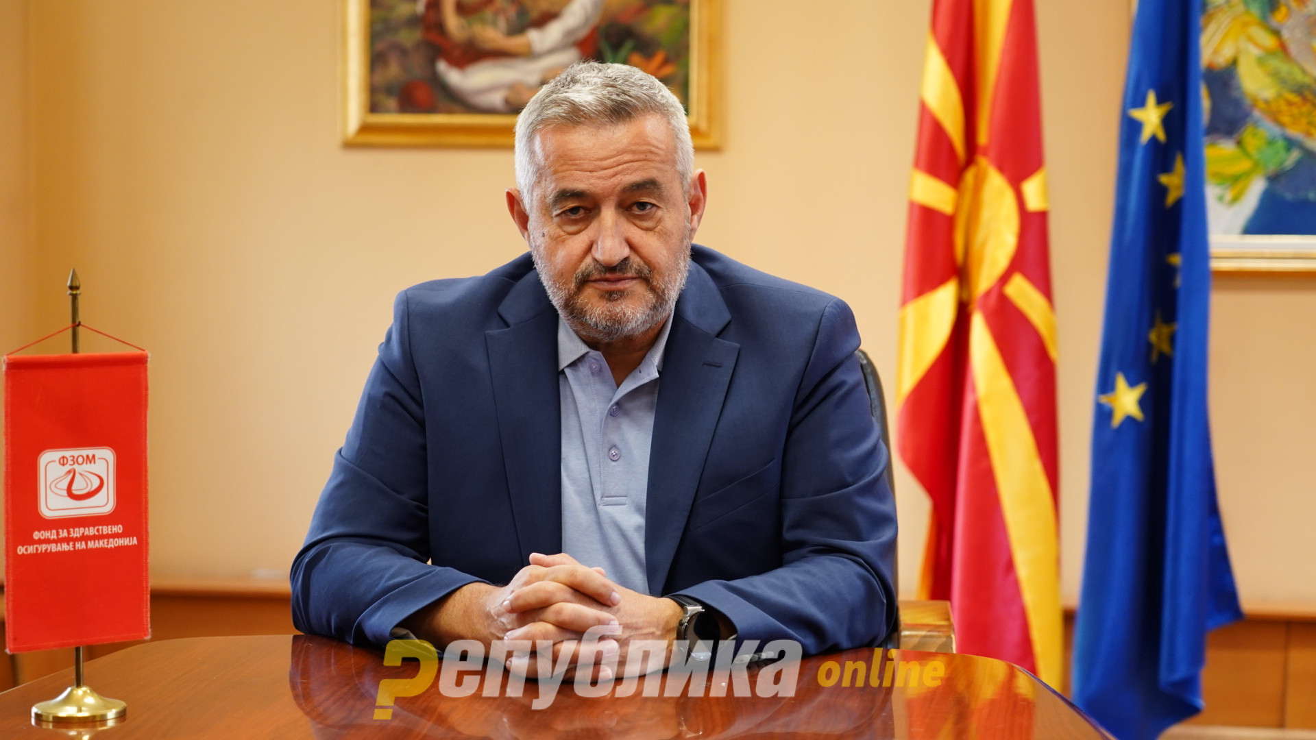 Клековски во посета на гостиварската болница по масовното труење