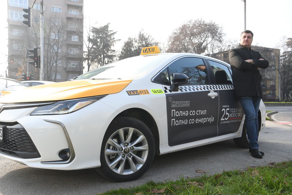 Гоце Јаневски, сопственик на Наше Такси