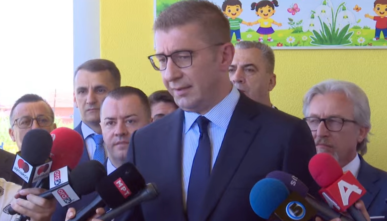 Изјава на премиерот Мицкоски од посетата во Општина Сарај