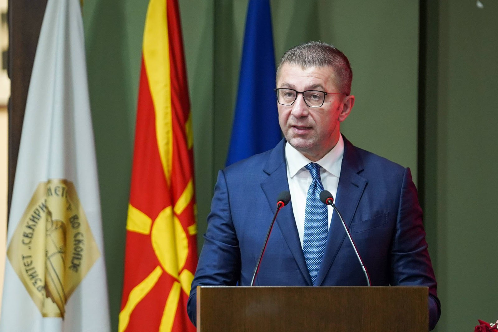 Мицкоски: Нема да бидам кандидат за претседател на државата, ќе предводам уште една голема победа над СДС на наредните избори