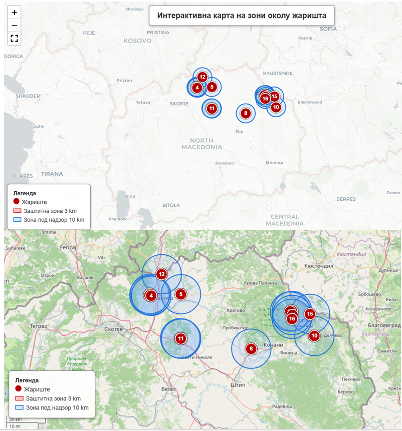 Десет нови жаришта на болеста сипаници кај овци и кози, АХВ вели нема опасност за луѓето