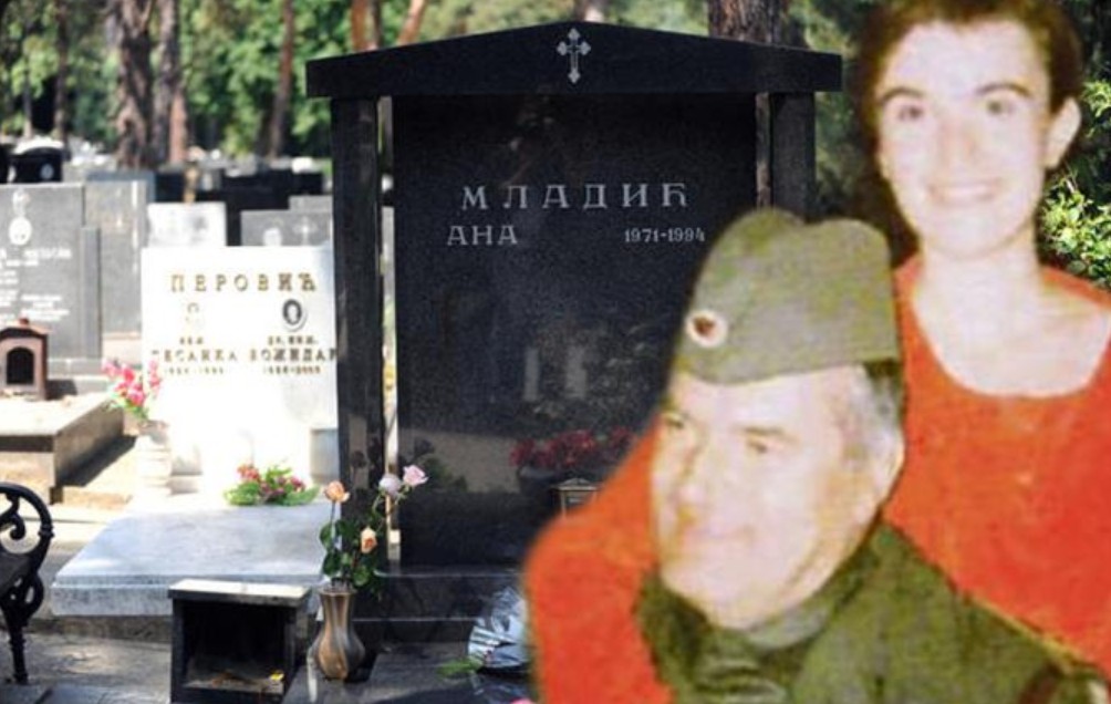 Нејзината смрт никогаш не ја преболи: Поледната желба на Младиќ е да почива покрај ќерката Ана