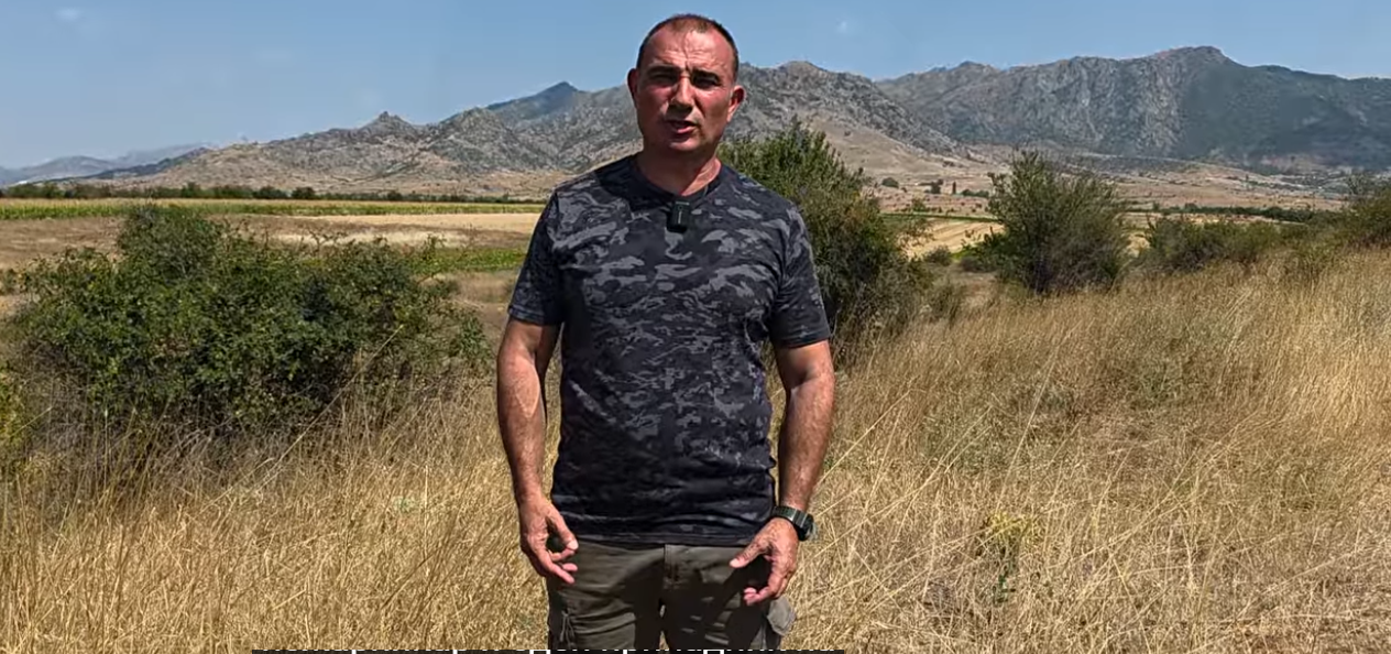 Опасен пожар во делчевското село Бигла: Палел гуми во двор, пожарот се проширил во шумата