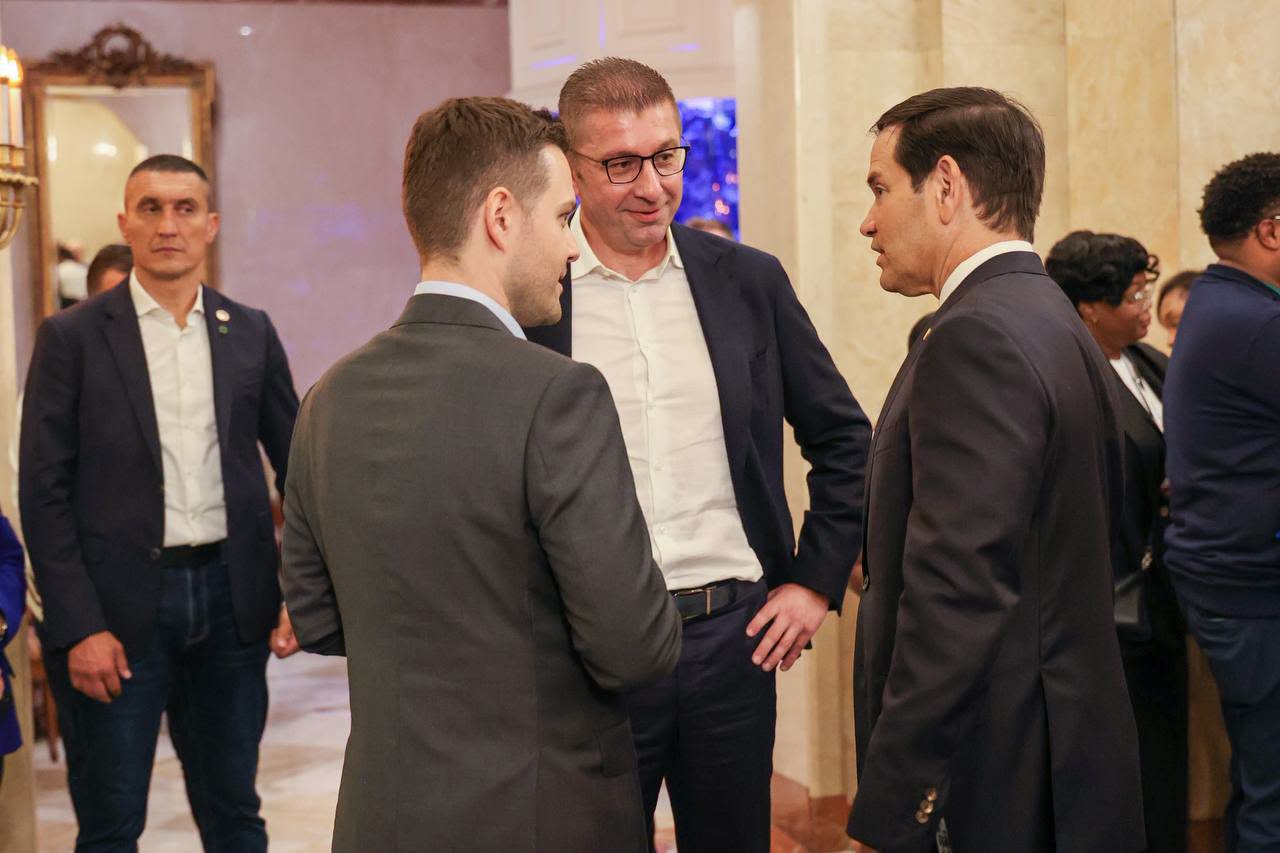 Премиерот Мицкоски се сретна со Марко Рубио: Потврда за стратешкото партнерство меѓу Македонија и САД