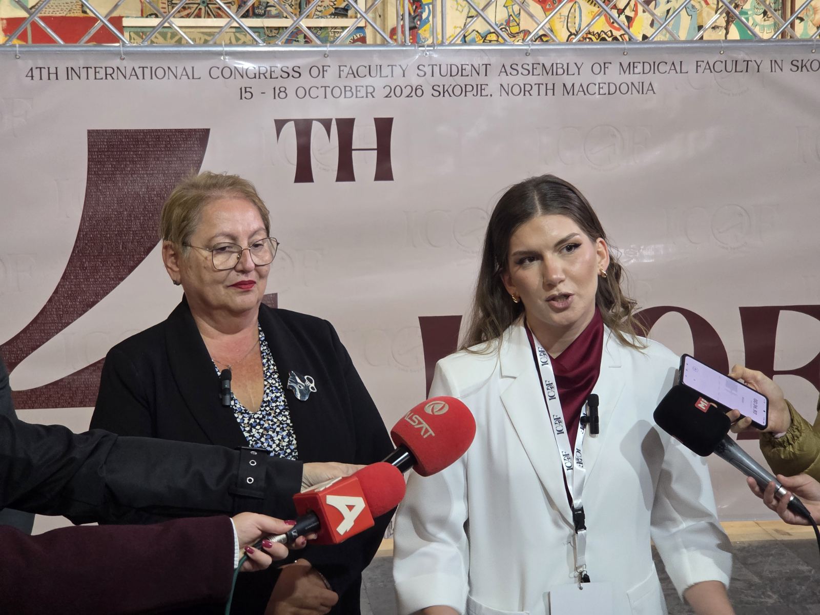 Ана Ќупева: Драго ми е што сè уште има институции коишто вложуваат во науката, за ние како студенти да имаме подобро утре