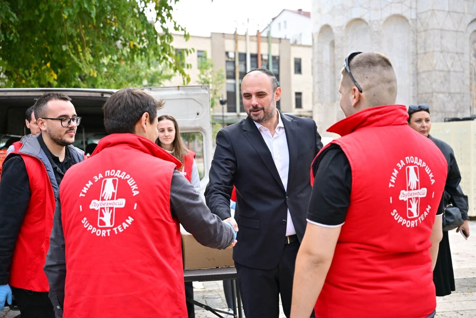 Ѓорѓиевски: Никој не смее да биде сам кога му е најтешко – Скопје е град на солидарноста и на големите срца
